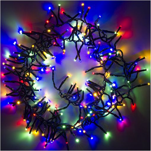 Εικόνα της Χριστουγεννιάτικα Λαμπάκια 123LED Multicolor & Warm White 192 LEDs 4.5m