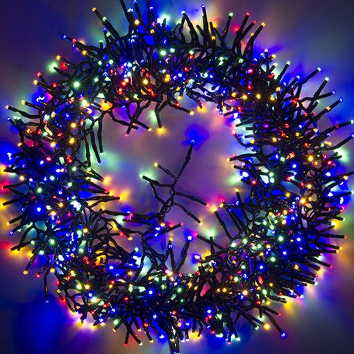 Εικόνα της Χριστουγεννιάτικα Λαμπάκια 123LED Multicolor & Warm White 768 LEDs 8.6m