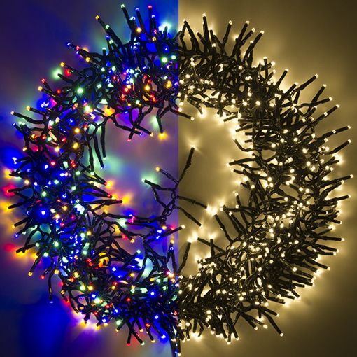 Εικόνα της Χριστουγεννιάτικα Λαμπάκια 123LED Multicolor & Warm White 768 LEDs 8.6m