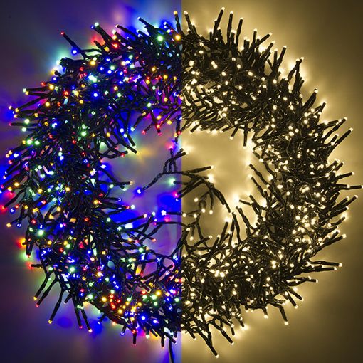 Εικόνα της Χριστουγεννιάτικα Λαμπάκια 123LED Multicolor & Warm White 1152 LEDs 11.4m