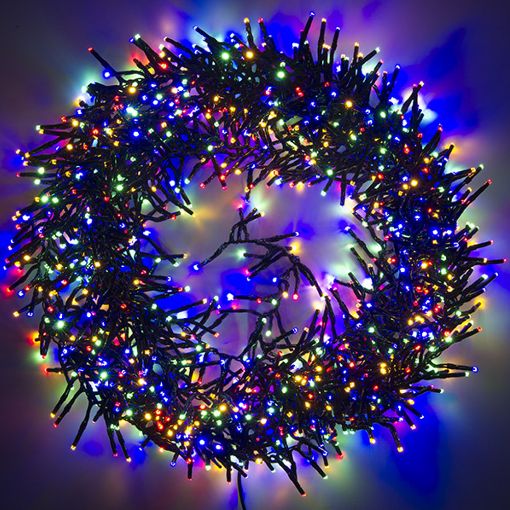 Εικόνα της Χριστουγεννιάτικα Λαμπάκια 123LED Multicolor & Warm White 1512 LEDs 14m