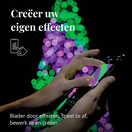 Εικόνα της Χριστουγεννιάτικα Λαμπάκια Smart Twinkly Strings RGB 400 LEDs IP44 32m TWS400STP-BEU