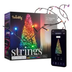 Εικόνα της Χριστουγεννιάτικα Λαμπάκια Smart Twinkly Strings RGB 400 LEDs IP44 32m TWS400STP-BEU