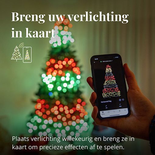 Εικόνα της Χριστουγεννιάτικα Λαμπάκια Smart Twinkly Strings RGBW 600 LEDs IP44 48m TWS600SPP-BEU