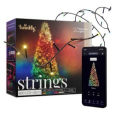 Εικόνα της Χριστουγεννιάτικα Λαμπάκια Smart Twinkly Strings RGBW 600 LEDs IP44 48m TWS600SPP-BEU