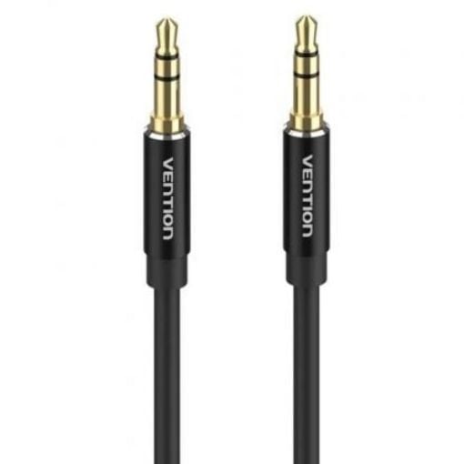 Εικόνα της Καλώδιο Vention Aluminum Alloy Type 3.5mm to 3.5mm 2m Black BAXBH