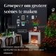 Εικόνα της Χριστουγεννιάτικα Λαμπάκια Smart Twinkly Strings RGB 250 LEDs IP44 20m TWS250STP-BEU