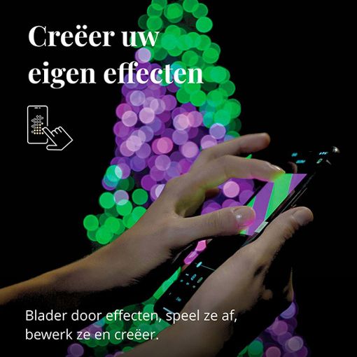 Εικόνα της Χριστουγεννιάτικα Λαμπάκια Smart Twinkly Strings RGB 250 LEDs IP44 20m TWS250STP-BEU