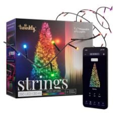 Εικόνα της Χριστουγεννιάτικα Λαμπάκια Smart Twinkly Strings RGB 250 LEDs IP44 20m TWS250STP-BEU