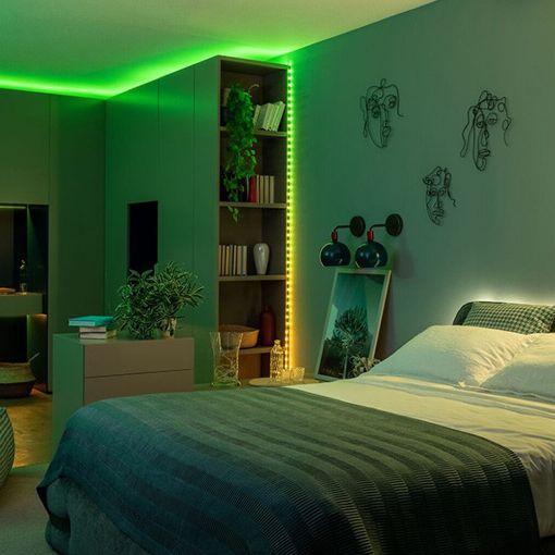 Εικόνα της Twinkly Dots Smart Light RGB 200 LED IP20 10m Black TWD200STP-BEU