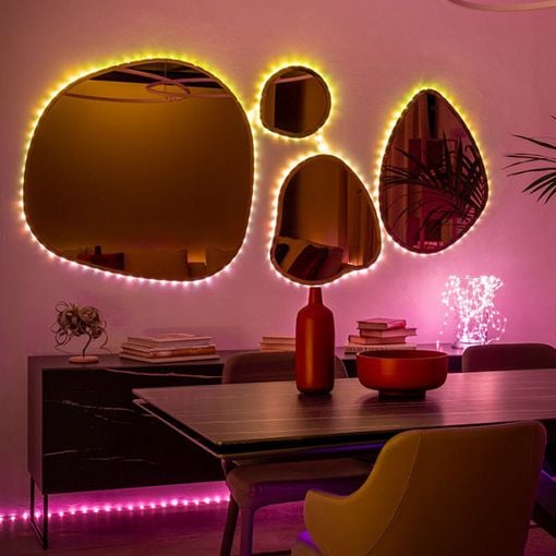 Εικόνα της Twinkly Dots Smart Light RGB 200 LED IP20 10m Black TWD200STP-BEU