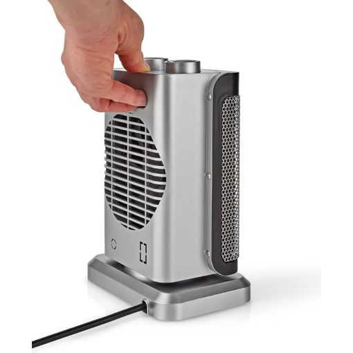 Εικόνα της Κεραμικό Αερόθερμο Nedis 1500W Grey HTFA17GY