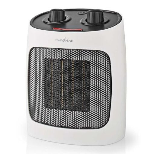 Εικόνα της Κεραμικό Αερόθερμο Nedis 2000W White/Black HTFA18WT