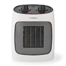Εικόνα της Κεραμικό Αερόθερμο Nedis 2000W White/Black HTFA18WT