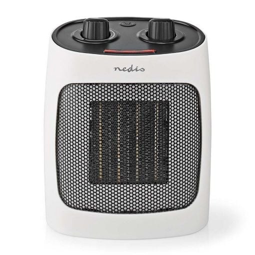 Εικόνα της Κεραμικό Αερόθερμο Nedis 2000W White/Black HTFA18WT
