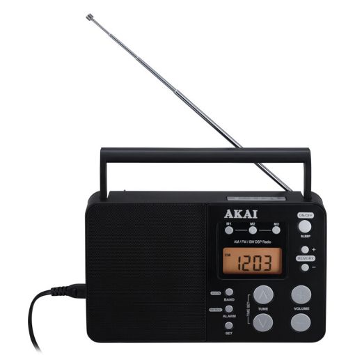 Εικόνα της Φορητό Ραδιόφωνο Akai APR-200 Ψηφιακό Black