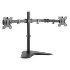 Εικόνα της Dual Monitor Desk Stand Logilink for Monitors 13"-23" Tilt / Swivel / Rotate Black BP0045