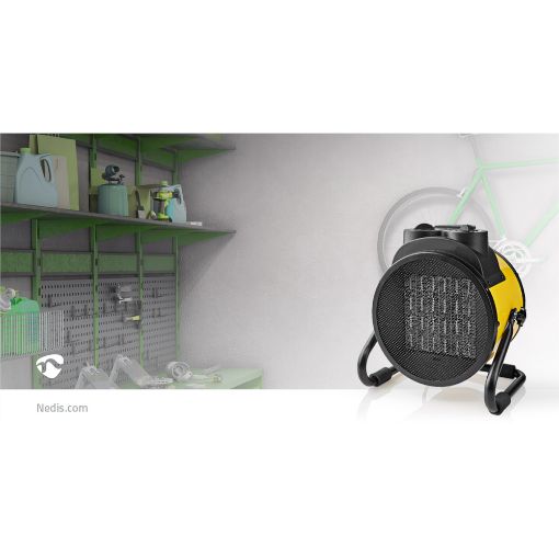 Εικόνα της Βιομηχανικό Αερόθερμο Nedis 3000W Black/Yellow HTIF30FYW