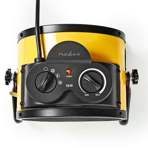 Εικόνα της Βιομηχανικό Αερόθερμο Nedis 3000W Black/Yellow HTIF30FYW