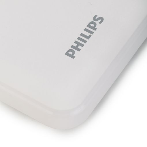 Εικόνα της Power Bank Philips 2x USB-C/USB-A & Eνσωματωμένα Kαλώδια 10000mAh 22.5W White DLP1922CW/GRS