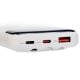 Εικόνα της Power Bank Philips 2x USB-C/USB-A & Eνσωματωμένα Kαλώδια 10000mAh 22.5W White DLP1922CW/GRS