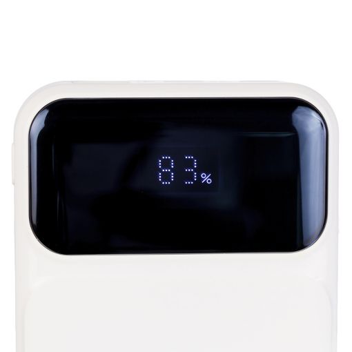 Εικόνα της Power Bank Philips 2x USB-C/USB-A & Eνσωματωμένα Kαλώδια 10000mAh 22.5W White DLP1922CW/GRS