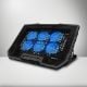 Εικόνα της Βάση Laptop Lamtech Colling Flexi με Ανεμιστήρες και Φωτισμό LAM021523
