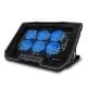 Εικόνα της Βάση Laptop Lamtech Colling Flexi με Ανεμιστήρες και Φωτισμό LAM021523