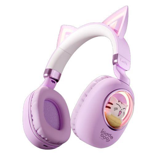 Εικόνα της Headphones Kiddoboo Delulu Bluetooth Lavender KBKID5LVD