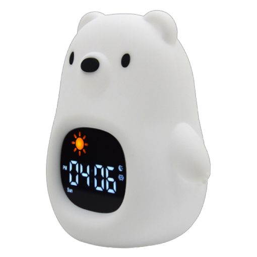 Εικόνα της Επιτραπέζιο Ρολόι Kiddoboo SoundGlow Bear με Ξυπνητήρι KBJL822