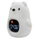 Εικόνα της Επιτραπέζιο Ρολόι Kiddoboo SoundGlow Bear με Ξυπνητήρι KBJL822