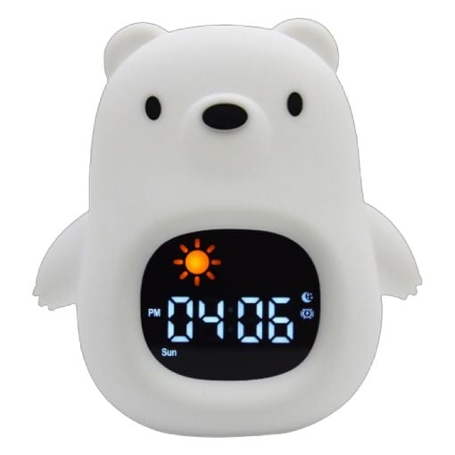 Εικόνα της Επιτραπέζιο Ρολόι Kiddoboo SoundGlow Bear με Ξυπνητήρι KBJL822