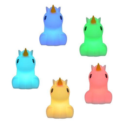 Εικόνα της Kiddoboo - Φωτάκι Νυκτός RainbowTap LED Μονόκερος KBJL323