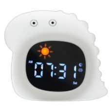 Εικόνα της Επιτραπέζιο Ρολόι Kiddoboo SoundGlow Δεινόσαυρος με Ξυπνητήρι KBJL826