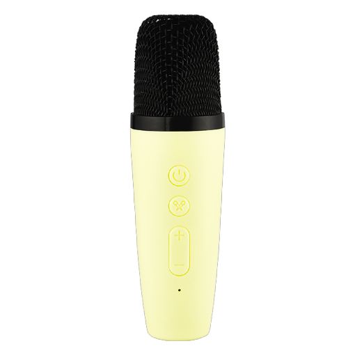 Εικόνα της Ηχείο Kiddoboo KidsVoice Bluetooth Κaraoke Speaker & Mic Yellow + NikoletaTV KBT3NTYEL