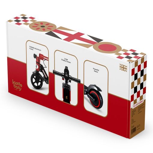Εικόνα της Electric Scooter Kiddoboo KiddoRacer Red KBJY65LRED