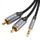 Εικόνα της Καλώδιο Vention 3.5mm to 2x RCA 3m Gray BCNBI