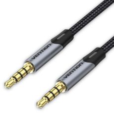 Εικόνα της Καλώδιο Vention 3.5mm to 3.5mm TRS Braided 1m Green BAYGF