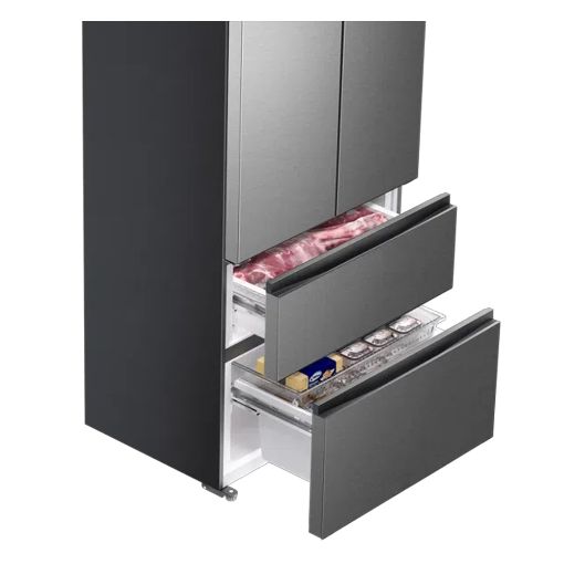 Εικόνα της Ψυγείο Ντουλάπα TCL RC532FXE0EE 532lt Total No Frost Galaxy Inox