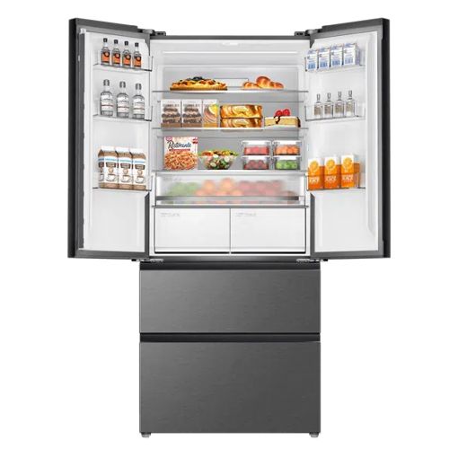Εικόνα της Ψυγείο Ντουλάπα TCL RC532FXE0EE 532lt Total No Frost Galaxy Inox
