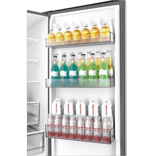 Εικόνα της Ψυγειοκαταψύκτης TCL RP409BLE0EE 409lt Total No Frost Light Grey Inox