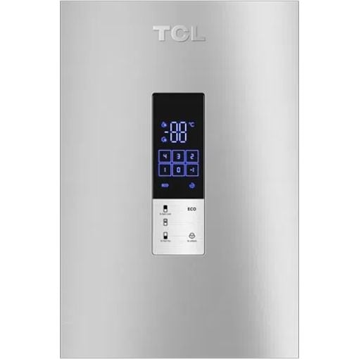 Εικόνα της Ψυγειοκαταψύκτης TCL RP409BLE0EE 409lt Total No Frost Light Grey Inox