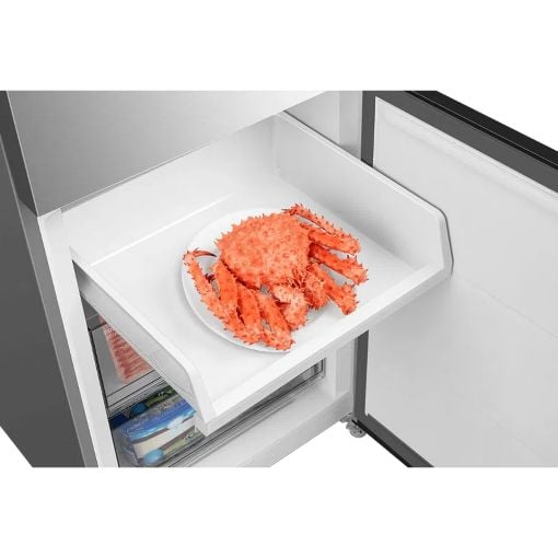 Εικόνα της Ψυγειοκαταψύκτης TCL RP456BLE0EE 456lt Total No Frost Light Grey Inox