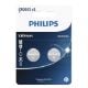 Εικόνα της Μπαταρίες Λιθίου Philips CR2032 3V 2τμχ CR2032P2/01BGRS