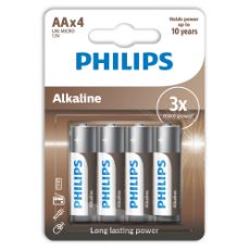 Εικόνα της Αλκαλικές Μπαταρίες AA Philips 1.5V 4τμχ LR6A4B/GRS