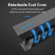Εικόνα της Cable Manager Vention 24 U Black KHAB0