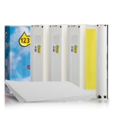 Εικόνα της Συμβατό Μελάνι Canon KP-108IP/108IN 3-Pack + Postcard Size Paper (108 sheets)