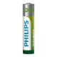 Εικόνα της Επαναφορτιζόμενες Μπαταρίες Philips AAA Ni-MH 800mAh 1.2V 2τμχ R03B2Α80/GRS