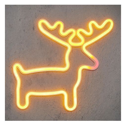 Εικόνα της Χριστουγεννιάτικο Φωτιστικό Luca Lighting Neon Tάρανδος LED 28cm 1175037