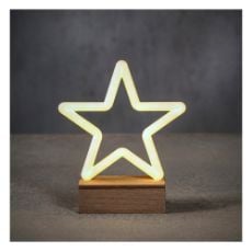 Εικόνα της Χριστουγεννιάτικο Φωτιστικό Luca Lighting Neon Αστέρι 68 LEDs 18cm 1167009
